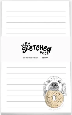 NYC Dog Themed Magnetic Notepads