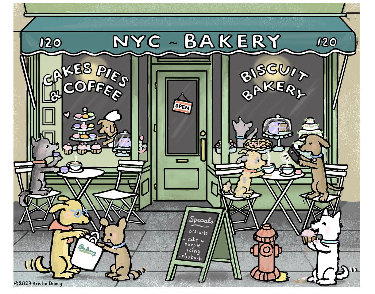 New York City Bakery Prints