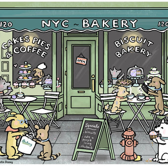 New York City Bakery Prints