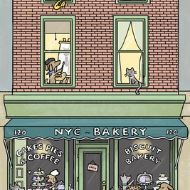New York City Bakery Prints