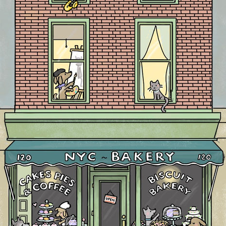 New York City Bakery Prints