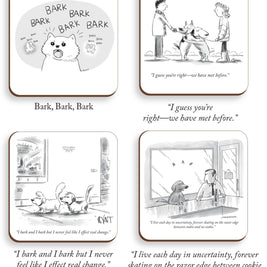 New Yorker Cartoon Themed Coasters