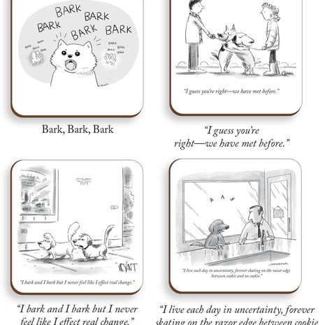 New Yorker Cartoon Themed Coasters