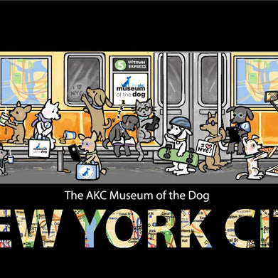 Dog Themed NYC Subway Prints