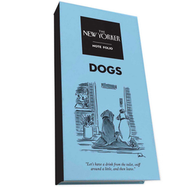 Dog Themed New Yorker Cartoon Notepads
