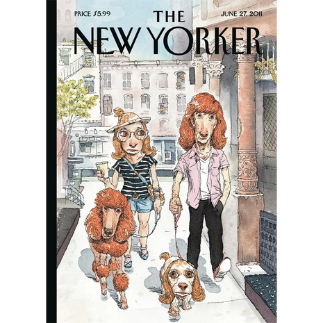 New Yorker Magazine Cover Greeting Cards