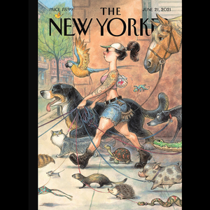 New Yorker Magazine Cover Greeting Cards