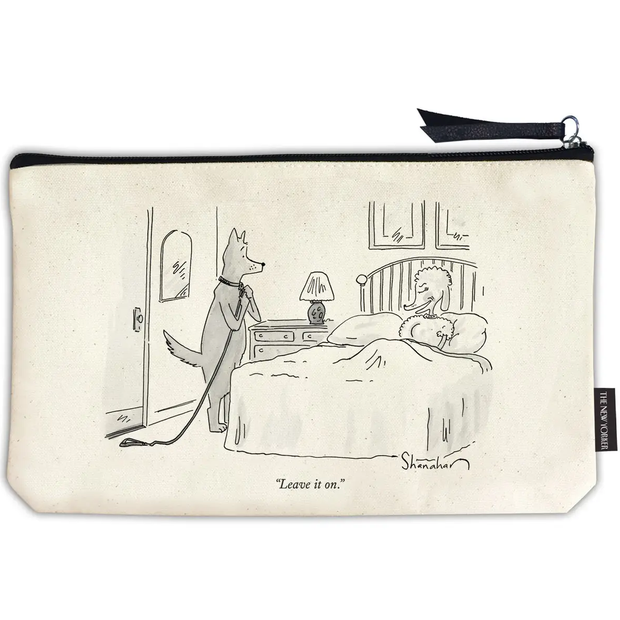 New Yorker Cartoon Zippered Pouch