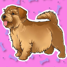 Load image into Gallery viewer, Breed Stickers by Mega Kawaii Cuties
