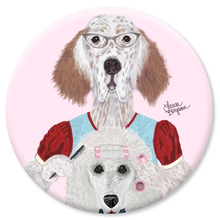 Load image into Gallery viewer, Pet Pun Magnets by Laura Bergsma Studio
