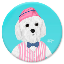 Load image into Gallery viewer, Pet Pun Magnets by Laura Bergsma Studio
