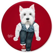 Load image into Gallery viewer, Pet Pun Magnets by Laura Bergsma Studio
