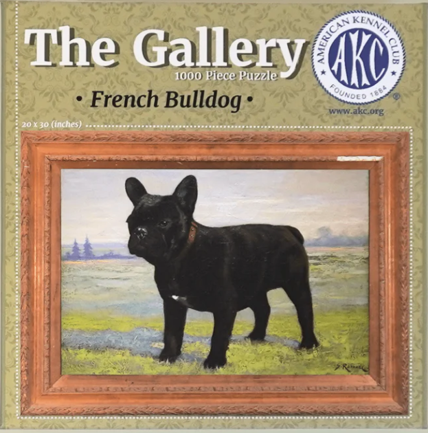 French Bulldog by S. Raphael 1000 Piece Puzzle