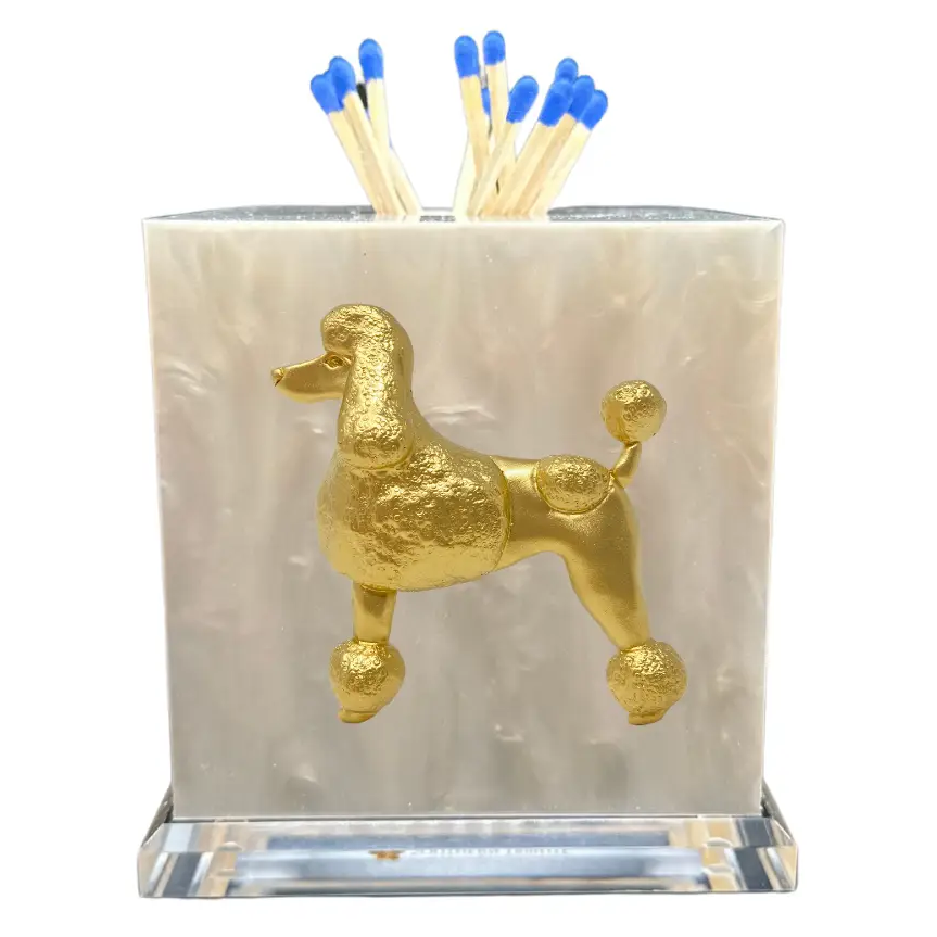 Dog Themed Decorative Match Strike Boxes