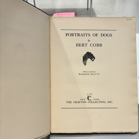 2023 Archives Sale "Rare Breeds Books" ($100 & up)