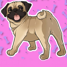 Load image into Gallery viewer, Breed Stickers by Mega Kawaii Cuties
