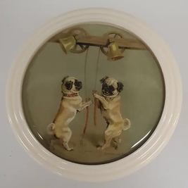 Pugs Ringing Bells Storage Jar