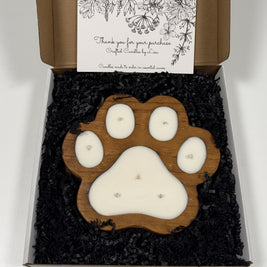 Puppy Love Paw Shaped Candles