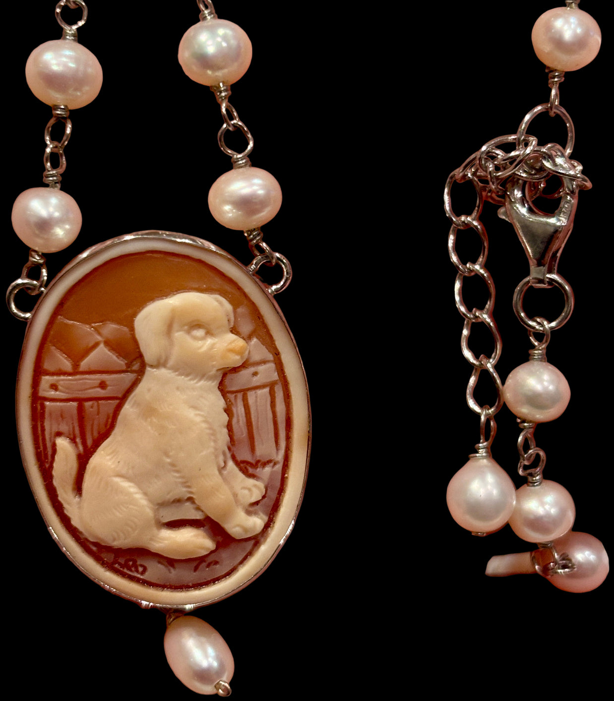 Sardonyx Shell Cameo Jewelry