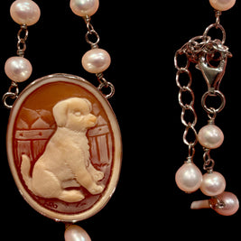 Sardonyx Shell Cameo Jewelry