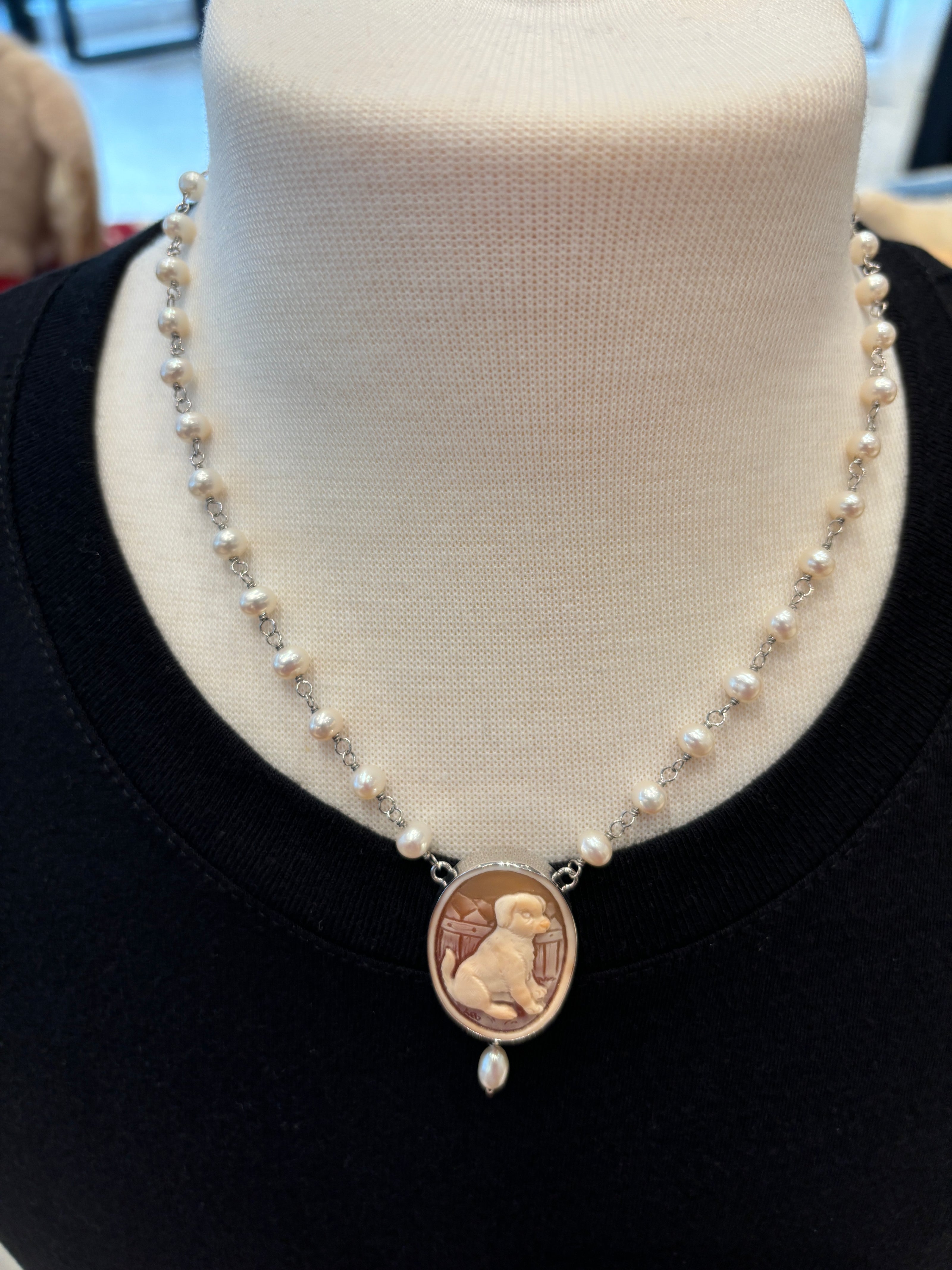 Sardonyx Shell Cameo Jewelry