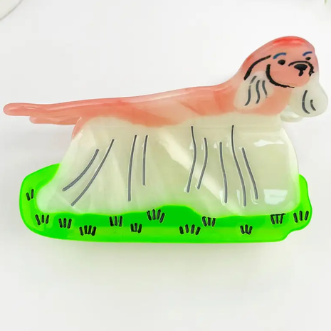 Adorable Acetate Hair Claws