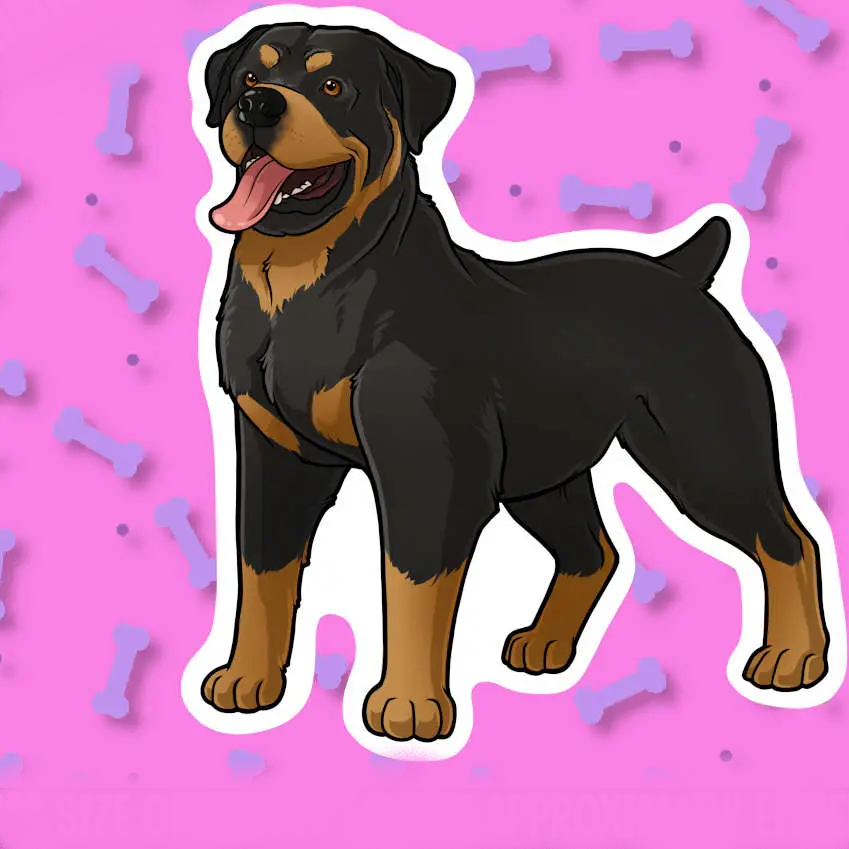 95 Breeds of Kawaii Stickers