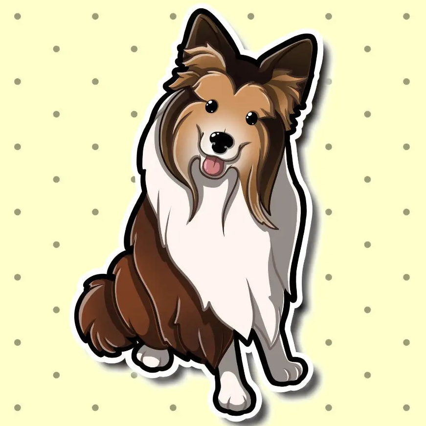 95 Breeds of Kawaii Stickers