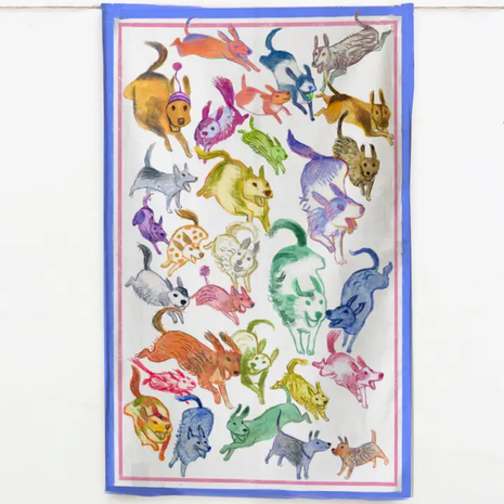 Tea Towel with Art by John Littleboy