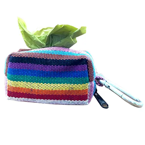Handwoven & Fair-Trade Poo Bag Cases