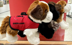 Museum of the Dog Search & Rescue Vest for Douglas Cuddle Toys