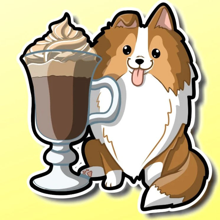 Coffee Dogs Stickers