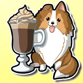 Coffee Dogs Stickers