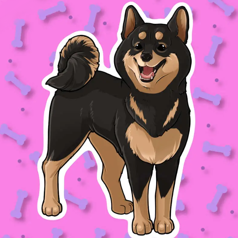 95 Breeds of Kawaii Stickers
