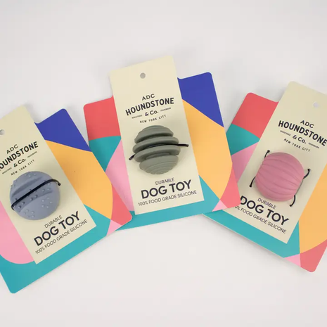 Small Durable 100% Food Grade Silicone Dog Ball Toys