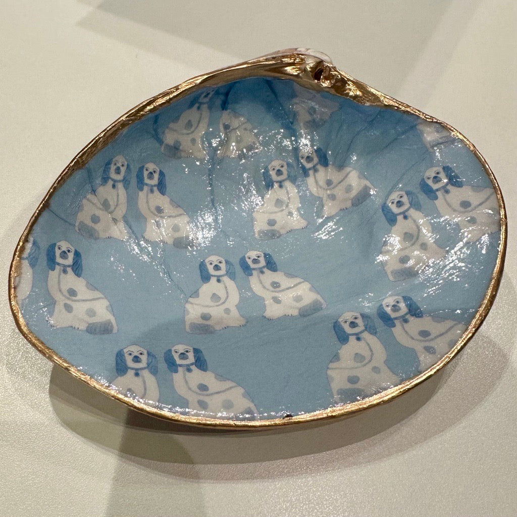 Decoupaged Trinket Shells