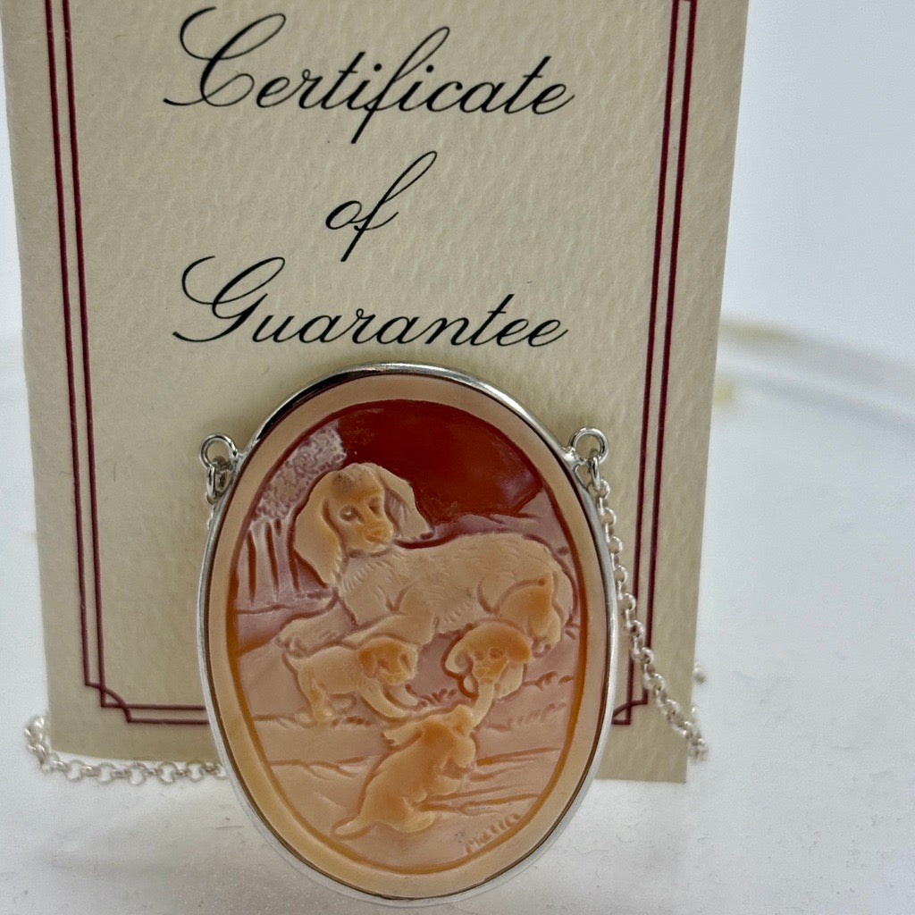 Sardonyx Shell Cameo Jewelry