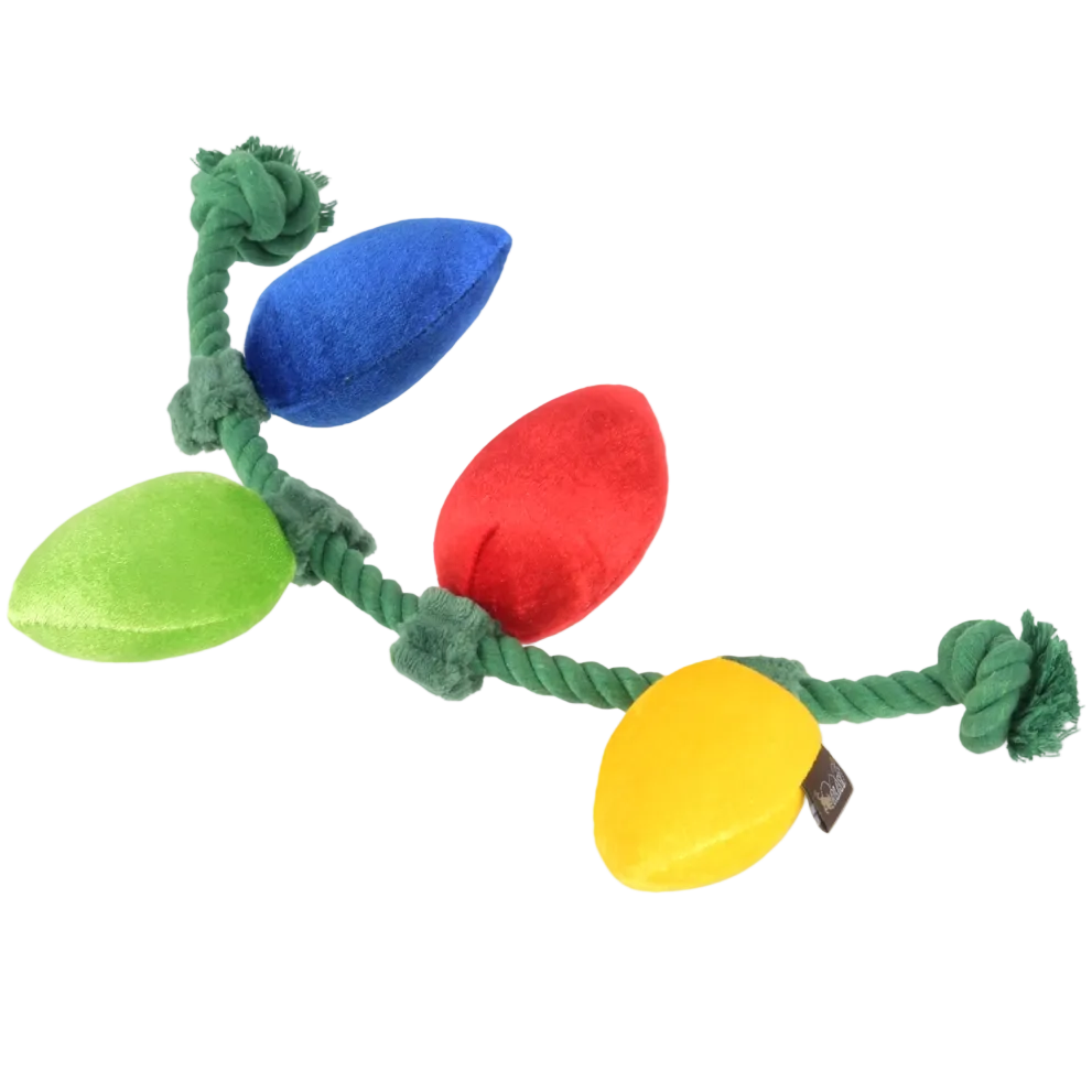 Christmas String Lights Dog Toy