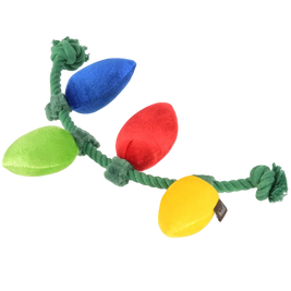 Christmas String Lights Dog Toy