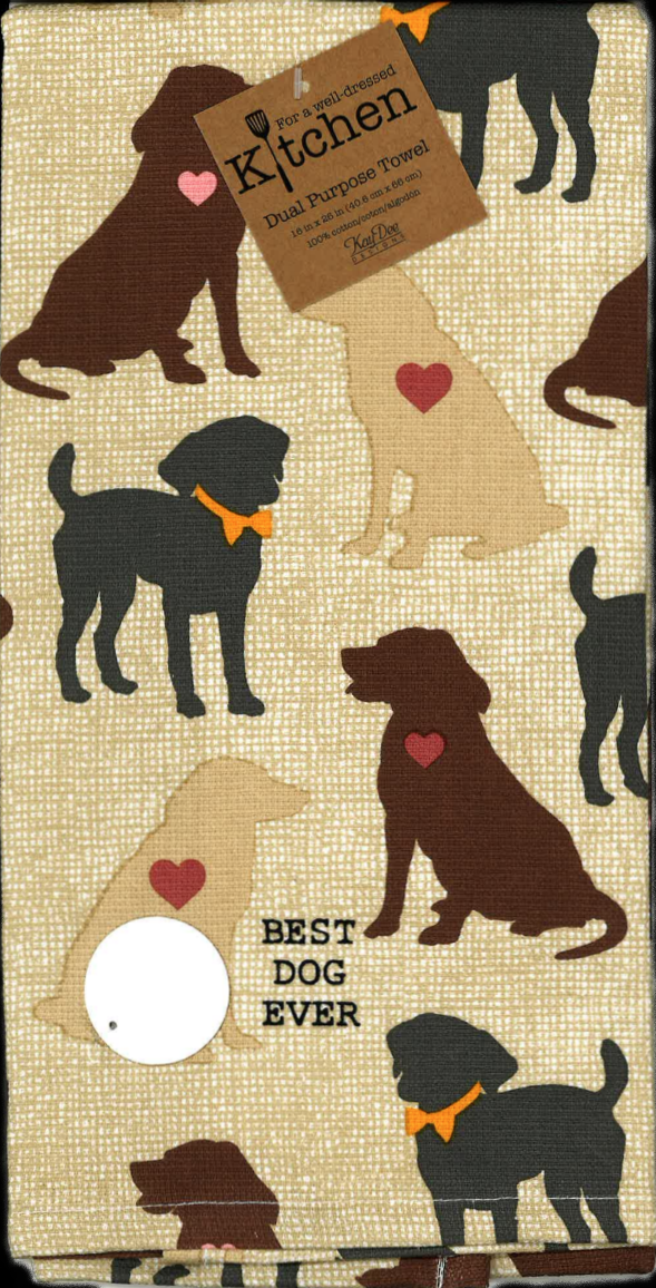Best Dog Ever Hand Towels