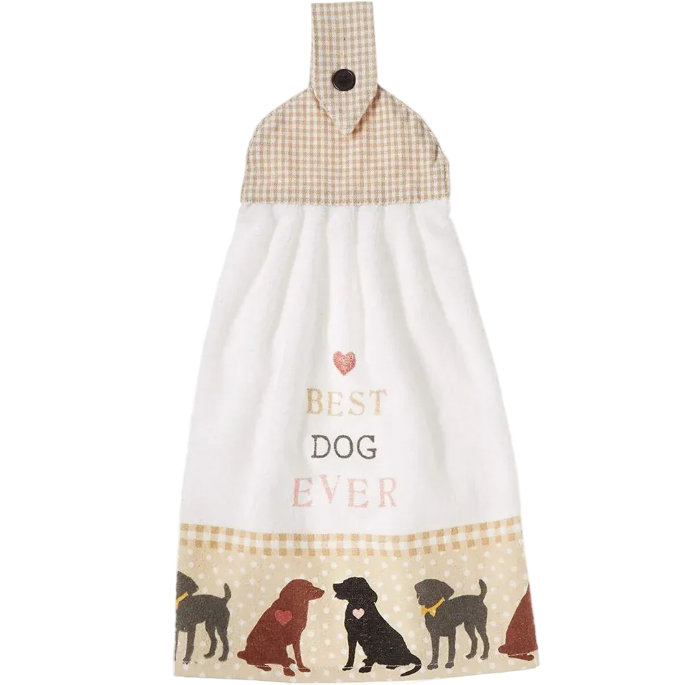 Best Dog Ever Hand Towels