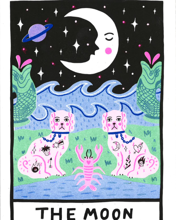 Dog Risograph Prints