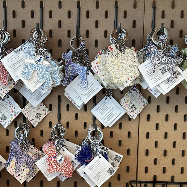 Breed Specific Custom Collaboration Keychains!