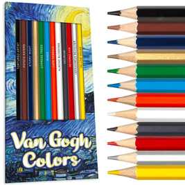 Canine and Artist Themed Colored Pencil Sets