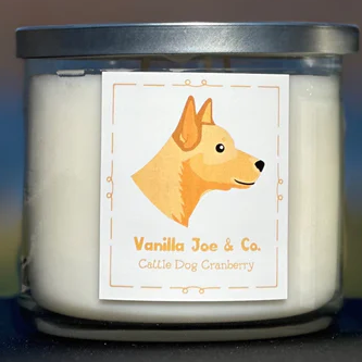 Dog Breed Themed Candles