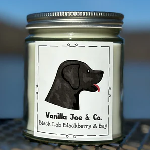 Dog Breed Themed Candles