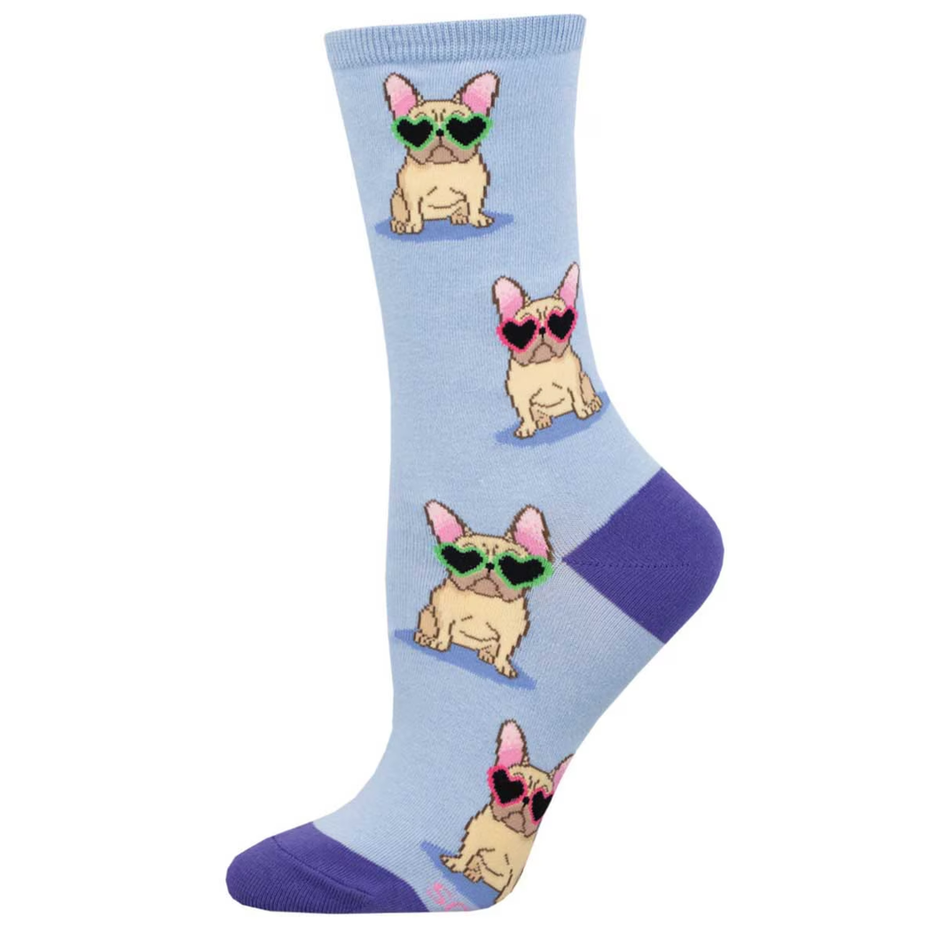 Frenchie Fashion Socks from Socksmith