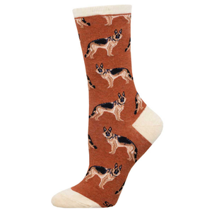 German Shepherd Socks by Socksmith in Multiple Colors!