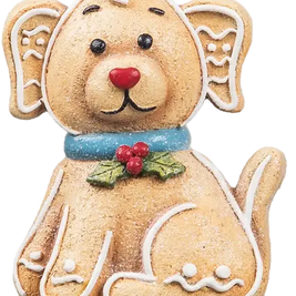 Winter Holiday Dog Figurines