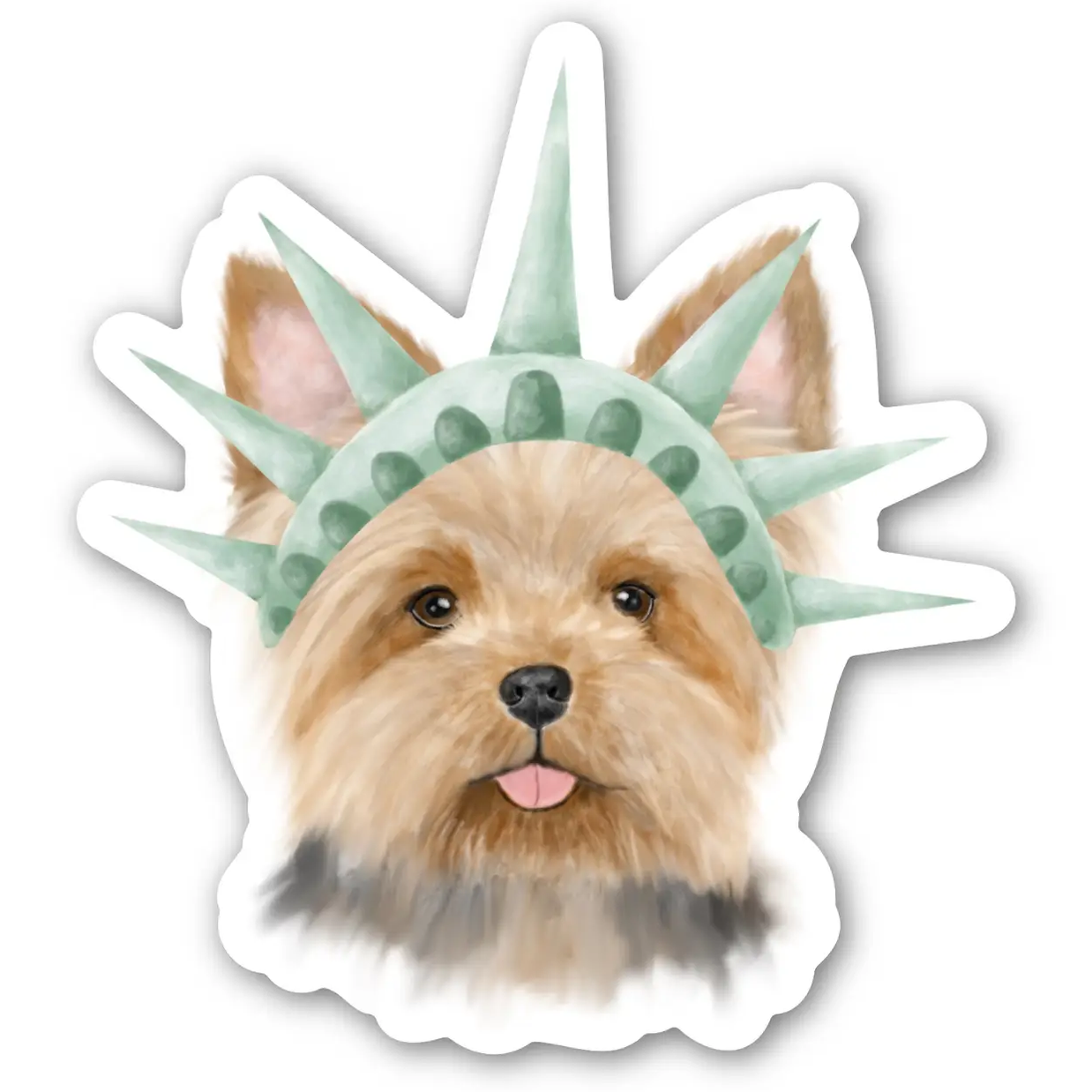 Watercolor Style Stickers Made in the USA